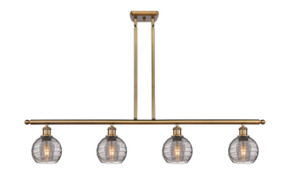 Linear/Island 4 Light + by Innovations ( 405 | 516-4I-BB-G1213-6SM Ballston ) 