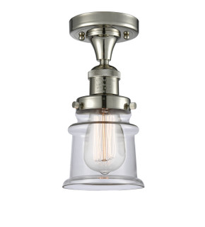 Semi-Flush Mts. Glass Down by Innovations ( 405 | 517-1CH-PN-G182S-LED Franklin Restoration ) 