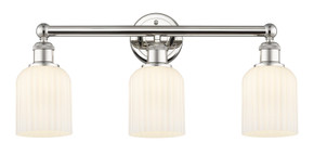 Bathroom Fixtures Three Lights by Innovations ( 405 | 616-3W-PN-G559-5GWH Edison ) 