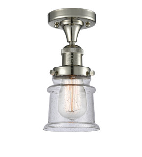 Semi-Flush Mts. Glass Down by Innovations ( 405 | 517-1CH-PN-G184S-LED Franklin Restoration ) 