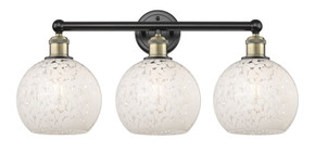 Bathroom Fixtures Three Lights by Innovations ( 405 | 616-3W-BAB-G1216-8WM Edison ) 