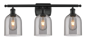 Bathroom Fixtures Three Lights by Innovations ( 405 | 516-3W-BK-G558-6SM Ballston ) 