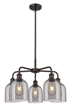 Mid. Chandeliers Glass Down by Innovations ( 405 | 516-5CR-OB-G558-6SM Ballston ) 