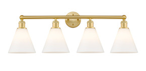 Bathroom Fixtures Four Lights by Innovations ( 405 | 616-4W-SG-GBC-81 Edison ) 