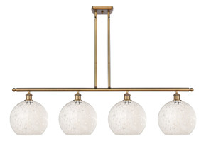 Linear/Island 4 Light + by Innovations ( 405 | 516-4I-BB-G1216-10WM Ballston ) 