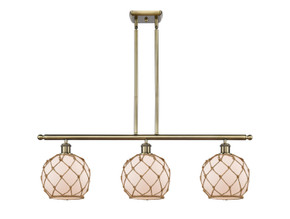 Linear/Island 3 Light Bar by Innovations ( 405 | 516-3I-AB-G121-8RB Ballston ) 