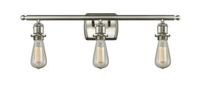 Bathroom Fixtures Three Lights by Innovations ( 405 | 516-3W-SN-LED Ballston ) 