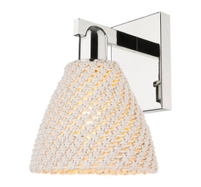 Sconces Single Glass by Innovations ( 405 | 716-1W-PN-NBD-75-NAT Arcadia ) 