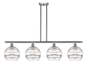 Linear/Island 4 Light + by Innovations ( 405 | 516-4I-SN-G556-10CL Ballston ) 