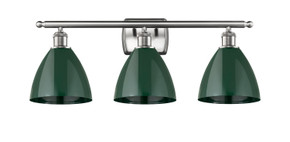 Bathroom Fixtures Three Lights by Innovations ( 405 | 516-3W-SN-MBD-75-GR Ballston ) 