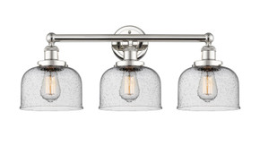 Bathroom Fixtures Three Lights by Innovations ( 405 | 616-3W-PN-G74 Edison ) 