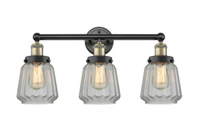 Bathroom Fixtures Three Lights by Innovations ( 405 | 616-3W-BAB-G142 Edison ) 