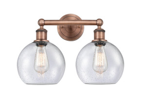Bathroom Fixtures Two Lights by Innovations ( 405 | 616-2W-AC-G124-8 Edison ) 