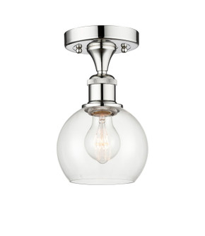 Semi-Flush Mts. Glass Down by Innovations ( 405 | 616-1F-PC-G122-6 Edison ) 
