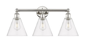 Bathroom Fixtures Three Lights by Innovations ( 405 | 616-3W-PN-GBC-82 Edison ) 