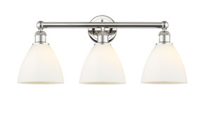 Bathroom Fixtures Three Lights by Innovations ( 405 | 616-3W-PN-GBD-751 Edison ) 