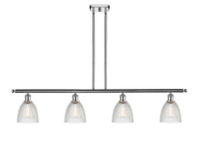 Linear/Island 4 Light + by Innovations ( 405 | 516-4I-PC-G382-LED Ballston ) 