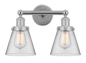 Bathroom Fixtures Two Lights by Innovations ( 405 | 616-2W-PC-G62 Edison ) 