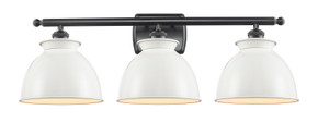 Bathroom Fixtures Three Lights by Innovations ( 405 | 516-3W-BK-M14-W Ballston ) 