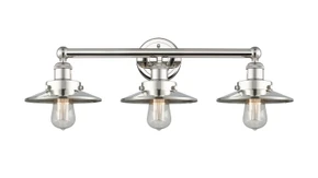 Bathroom Fixtures Three Lights by Innovations ( 405 | 616-3W-PN-M1-PN Edison ) 