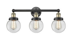 Bathroom Fixtures Three Lights by Innovations ( 405 | 616-3W-BAB-G202-6 Edison ) 