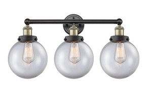 Bathroom Fixtures Three Lights by Innovations ( 405 | 616-3W-BAB-G202-8 Edison ) 