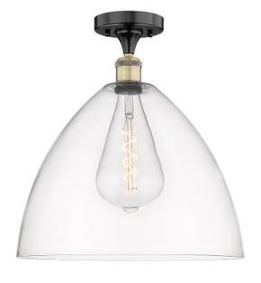 Semi-Flush Mts. Glass Down by Innovations ( 405 | 616-1F-BAB-GBD-162 Edison ) 