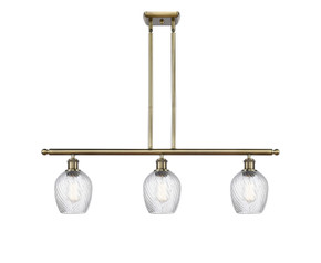 Linear/Island 3 Light Bar by Innovations ( 405 | 516-3I-AB-G292-LED Ballston ) 