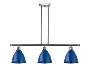 Linear/Island 3 Light Bar by Innovations ( 405 | 516-3I-SN-MBD-75-BL Ballston ) 