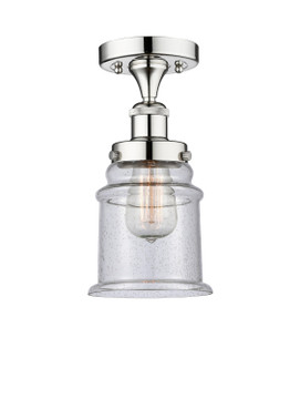Semi-Flush Mts. Glass Down by Innovations ( 405 | 616-1F-PC-G184 Edison ) 