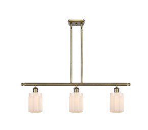 Linear/Island 3 Light Bar by Innovations ( 405 | 516-3I-AB-G341-LED Ballston ) 