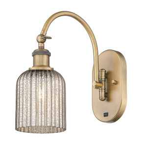 Sconces Single Glass by Innovations ( 405 | 518-1W-BB-G559-5ME Ballston ) 