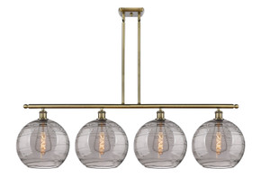 Linear/Island 4 Light + by Innovations ( 405 | 516-4I-AB-G1213-12SM Ballston ) 