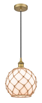 Mini Pendants Glass Down by Innovations ( 405 | 616-1P-BB-G121-10RB Edison ) 