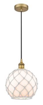 Mini Pendants Glass Down by Innovations ( 405 | 616-1P-BB-G121-10RW Edison ) 