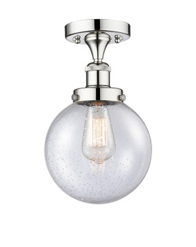 Semi-Flush Mts. Glass Down by Innovations ( 405 | 616-1F-PC-G204-8 Edison ) 