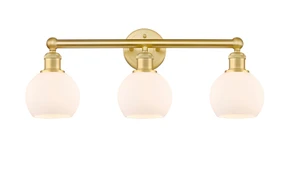 Bathroom Fixtures Three Lights by Innovations ( 405 | 616-3W-SG-G121-6 Edison ) 