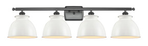Bathroom Fixtures Four Lights by Innovations ( 405 | 516-4W-BK-M14-W Ballston ) 