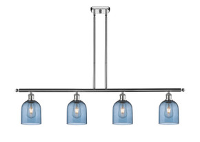 Linear/Island 4 Light + by Innovations ( 405 | 516-4I-PC-G558-6BL Ballston ) 