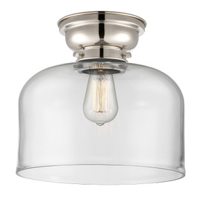 Flush Mounts Glass Down by Innovations ( 405 | 623-1F-PN-G72-L-LED Franklin Restoration ) 