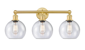 Bathroom Fixtures Three Lights by Innovations ( 405 | 616-3W-SG-G124-8 Edison ) 
