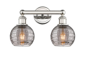 Bathroom Fixtures Two Lights by Innovations ( 405 | 616-2W-PN-G1213-6SM Edison ) 
