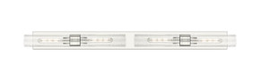 Bathroom Fixtures Cylindrical / Linear by Innovations ( 405 | 617L-4W-PN-G617-11SDY Downtown Urban ) 