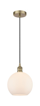 Mini Pendants Glass Down by Innovations ( 405 | 616-1P-AB-G121-10 Edison ) 