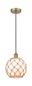 Mini Pendants Glass Down by Innovations ( 405 | 616-1P-AB-G121-10RB Edison ) 