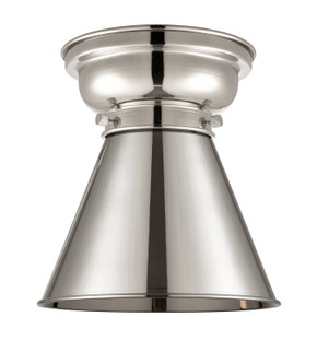 Flush Mounts Metal Shade by Innovations ( 405 | 623-1F-PN-M13-PN Franklin Restoration ) 