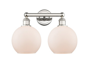 Bathroom Fixtures Two Lights by Innovations ( 405 | 616-2W-PN-G121-8 Edison ) 