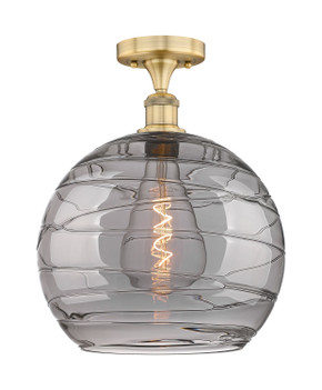 Semi-Flush Mts. Glass Down by Innovations ( 405 | 616-1F-BB-G1213-14SM Edison ) 