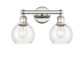 Bathroom Fixtures Two Lights by Innovations ( 405 | 616-2W-PN-G122-6 Edison ) 