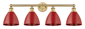 Bathroom Fixtures Four Lights by Innovations ( 405 | 616-4W-BB-MBD-75-RD Edison ) 